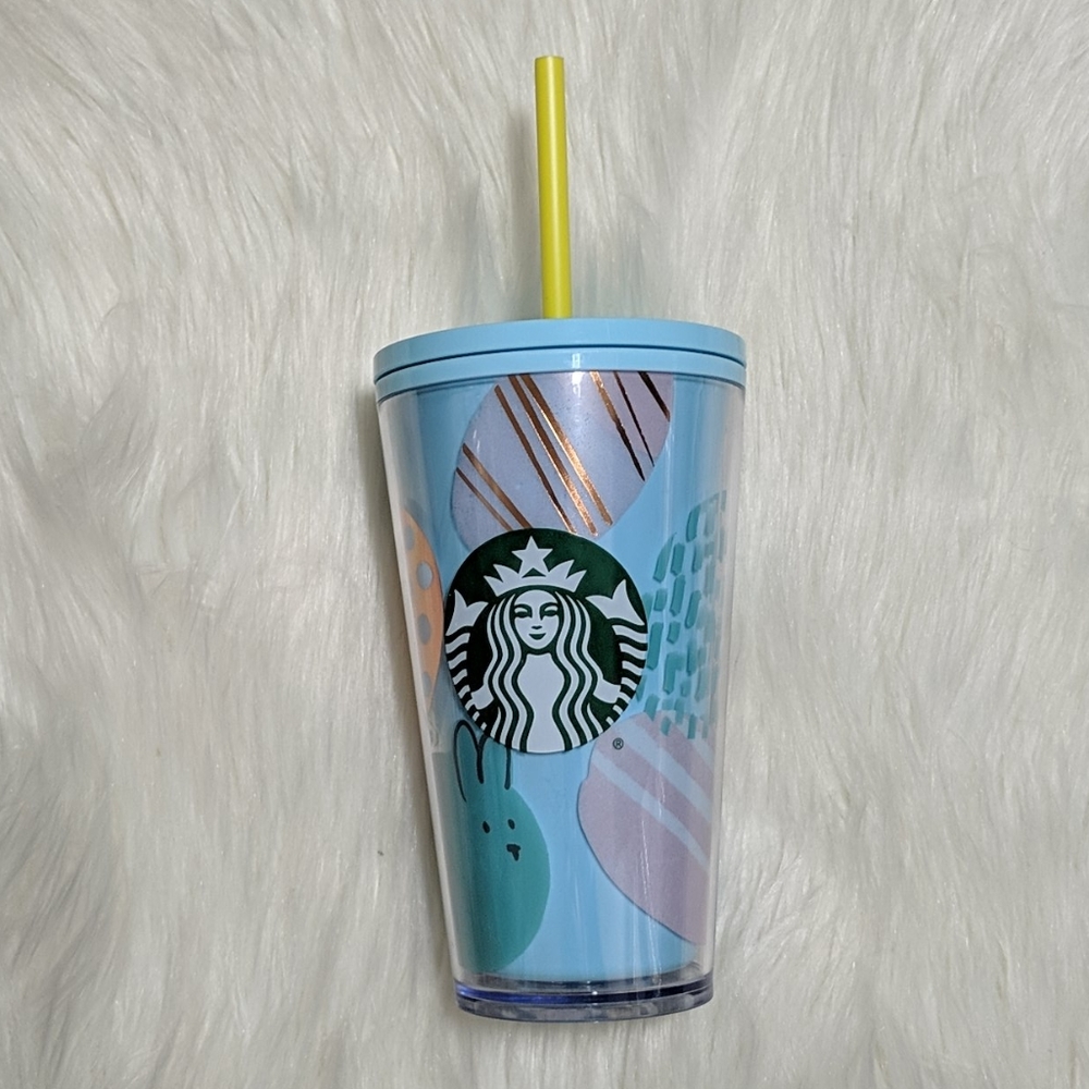 2020 Easter Starbucks Cup w/ Straw